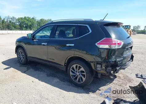 2016 Nissan Rogue Sl из США, поврежденный, VIN 5N1AT2MV8GC822529